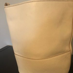 Jcrew leather bucket bag